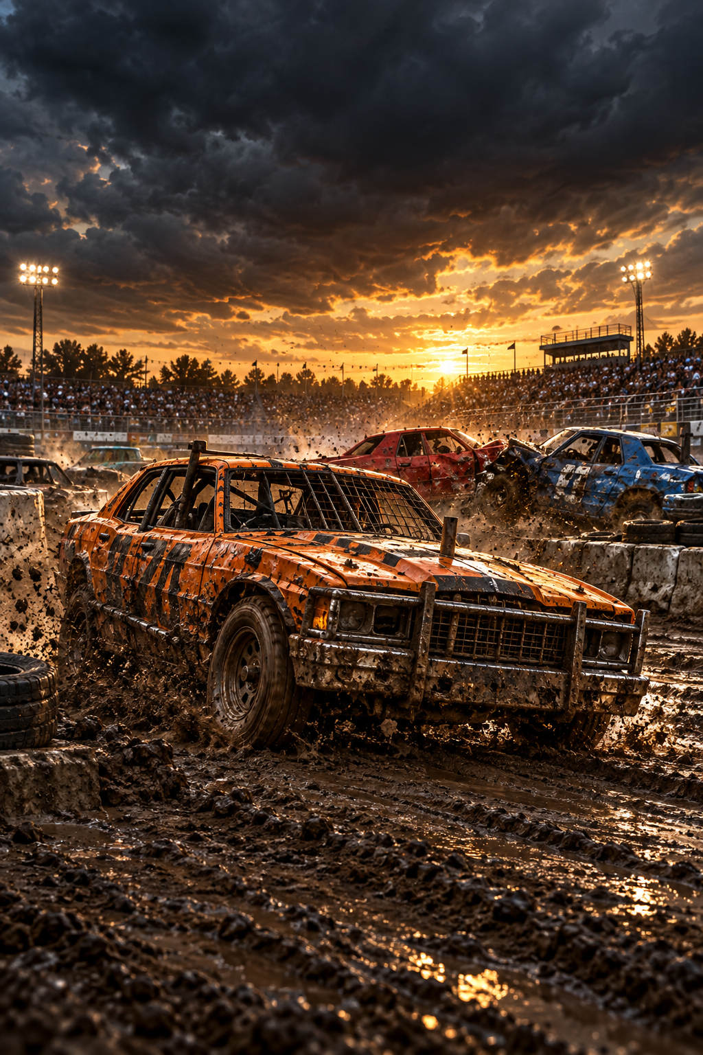 Demo Derby Mania artwork
